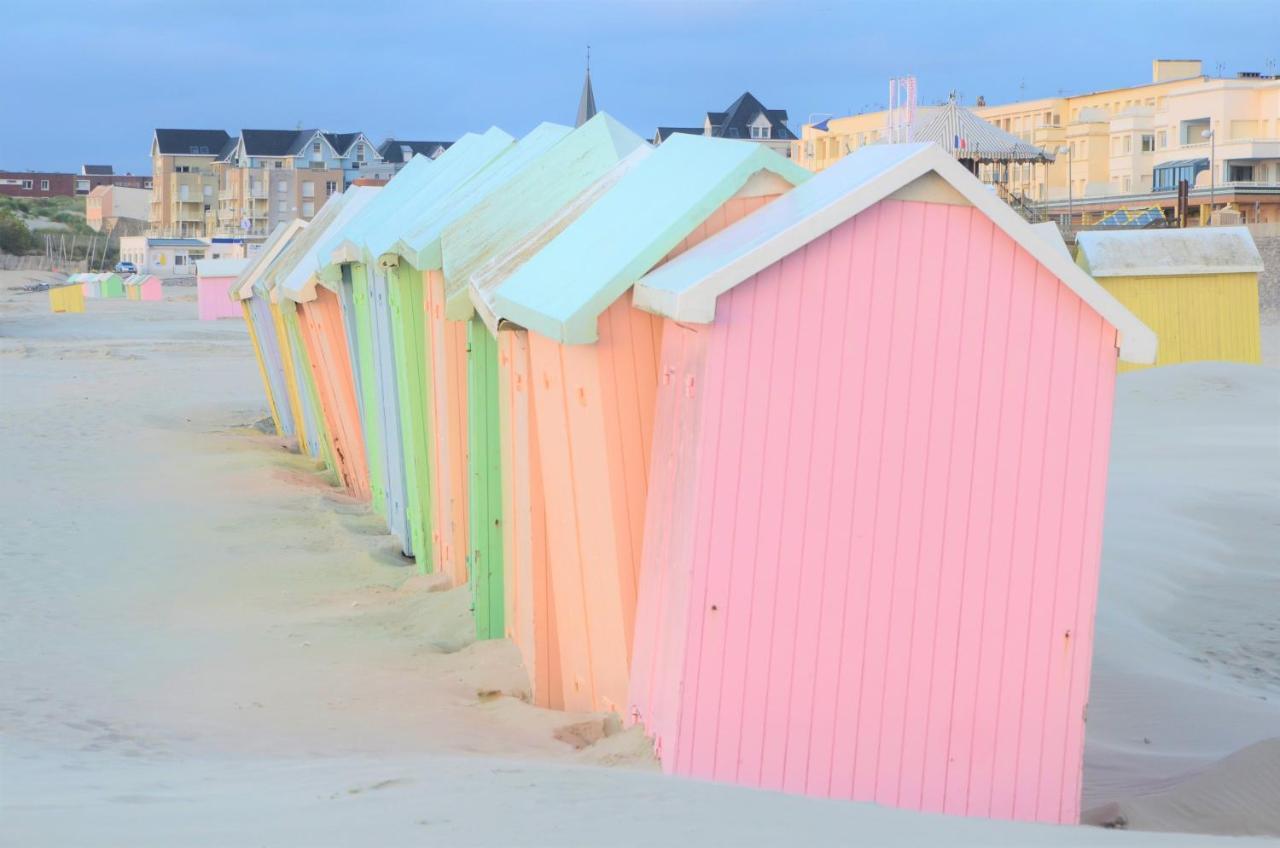 BerckCozy D'Opale Charmant T1 Bord De Mer Cour Privee Et Clot Wifi 3 Pers Animaux Acceptes Gratuit公寓 外观 照片
